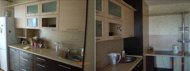 Кухонный гарнитур общий вид