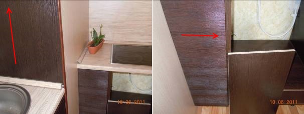 Расхождение полос облицовки