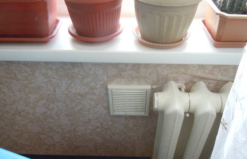 Ошибка монтажа вентиляции